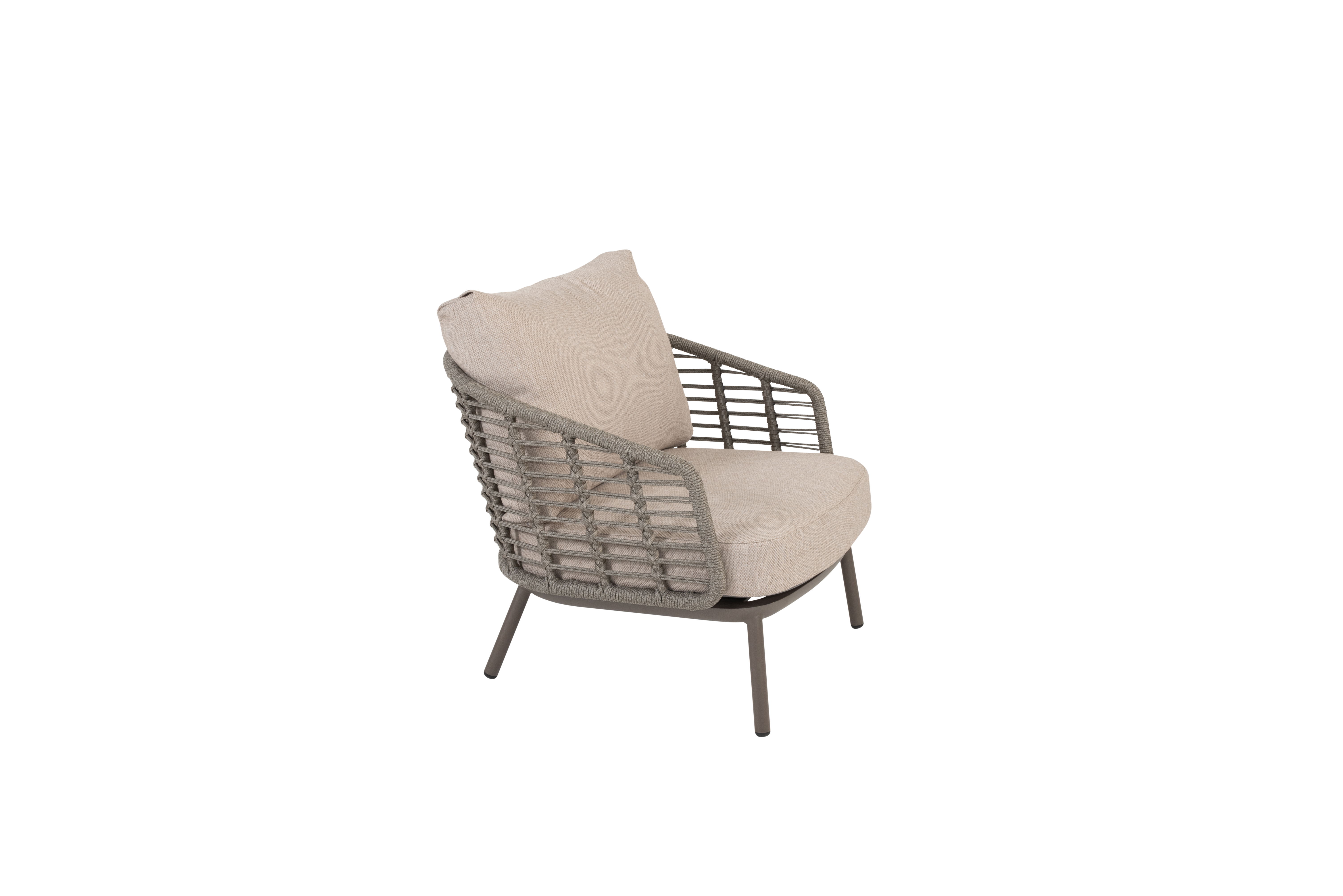 Taste Puglia Living Chair W/cushions - Latte